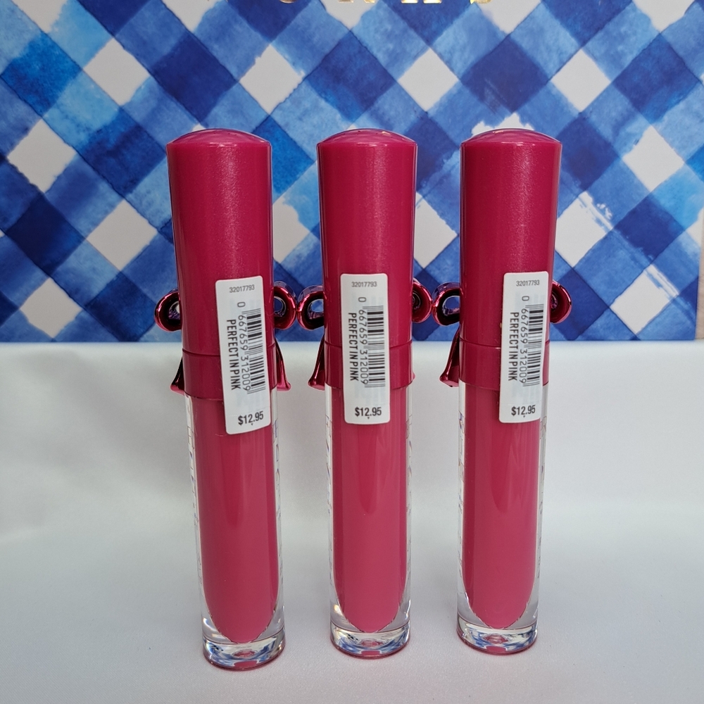BATH & BODY WORKS 'PERFECT IN PINK'  LIP OIL 3-PIECE GIFT SET LIMITED-EDITION - Picture 4 of 14